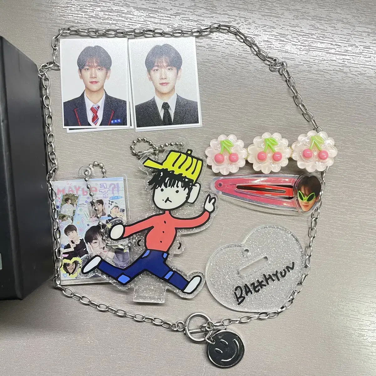 Exo baekhyun keyring Ilkoset