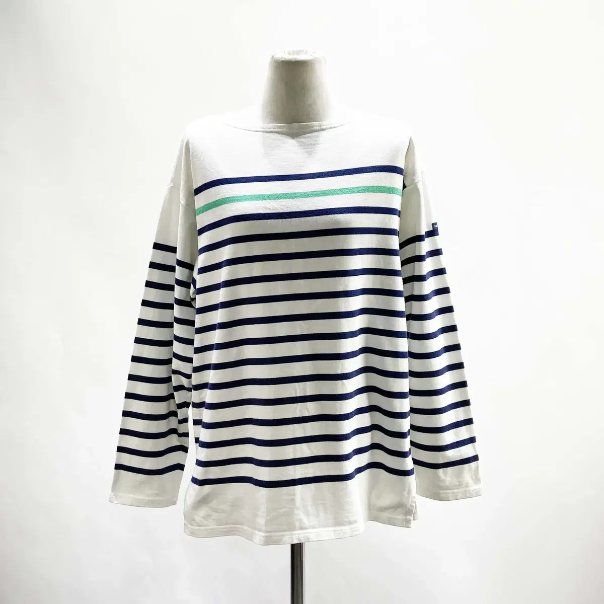 St. James Women's Round Tee Stripe 95 Jin Sense