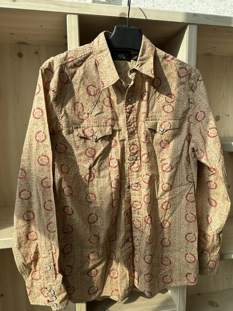 더블알엘 RRL Western shirt size L sells.