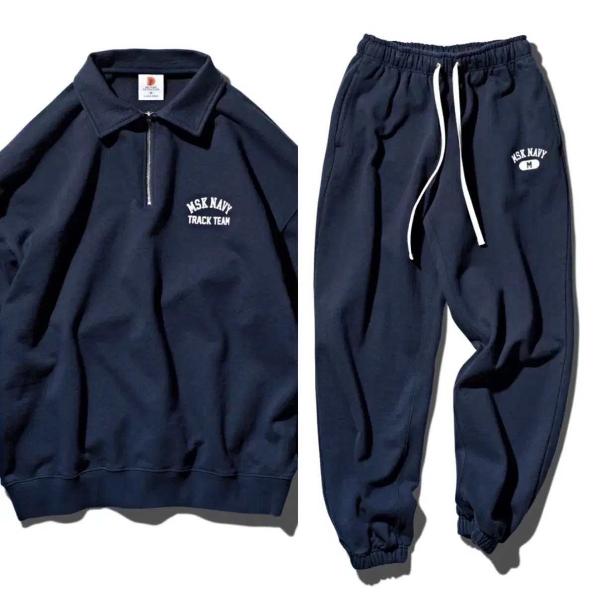 Duterot x MSK Musk Shop Half Zip Sweatshirt Sweatpants L