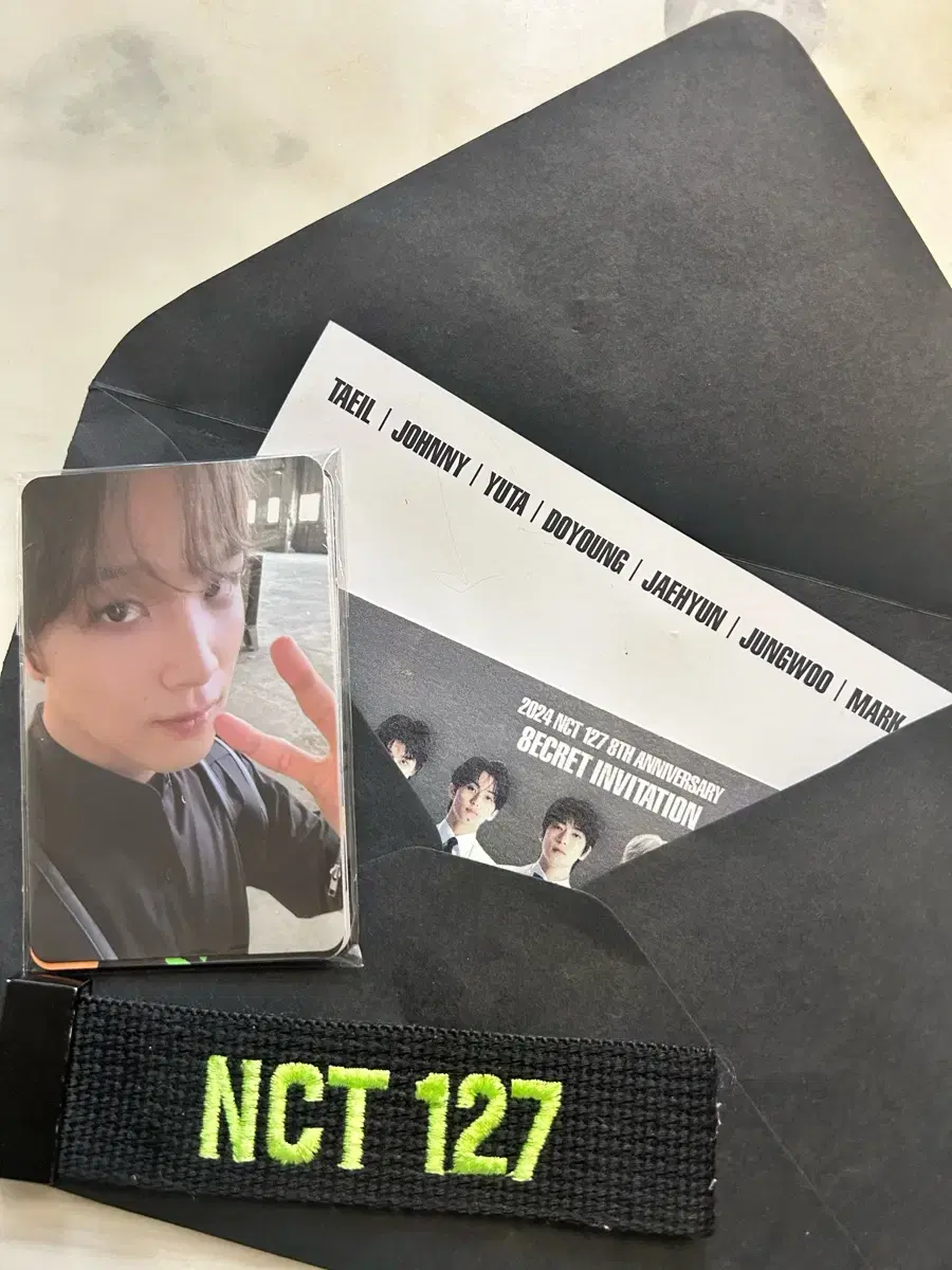 NCT127 8th Anniversary fanmeeting Day 2 Admission photocard wts