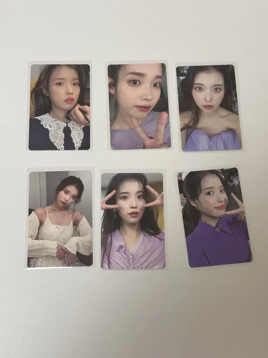 IU IU Lilac Photo Card photocard DeBall