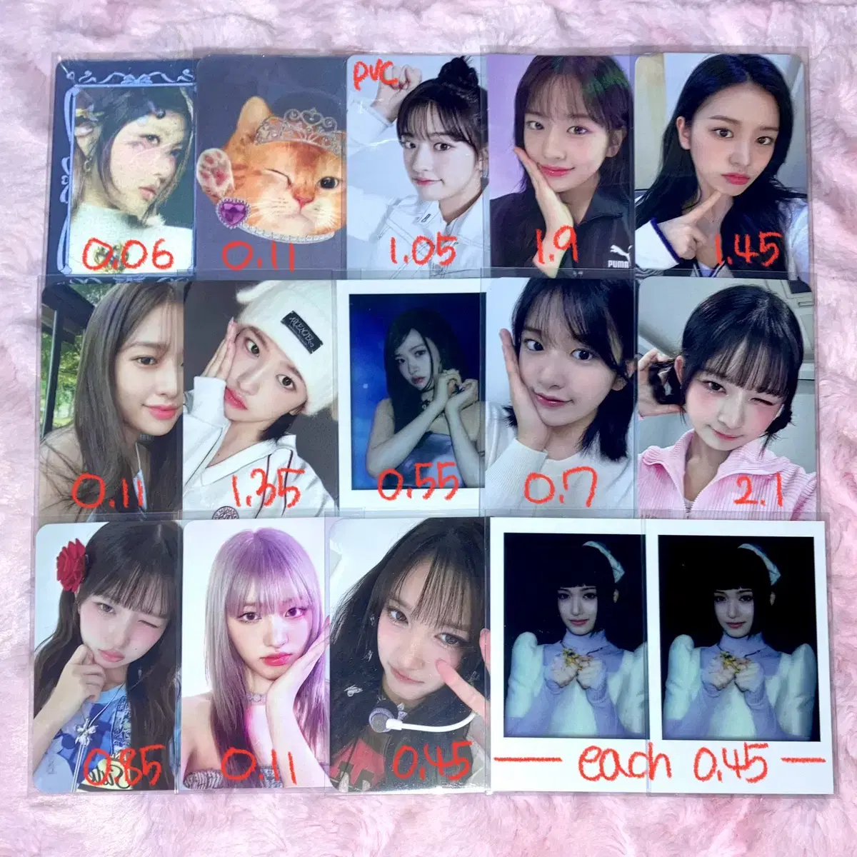 ive gaeul yujin lay liz leeseo photocard wts ld mmt soundwave with muu