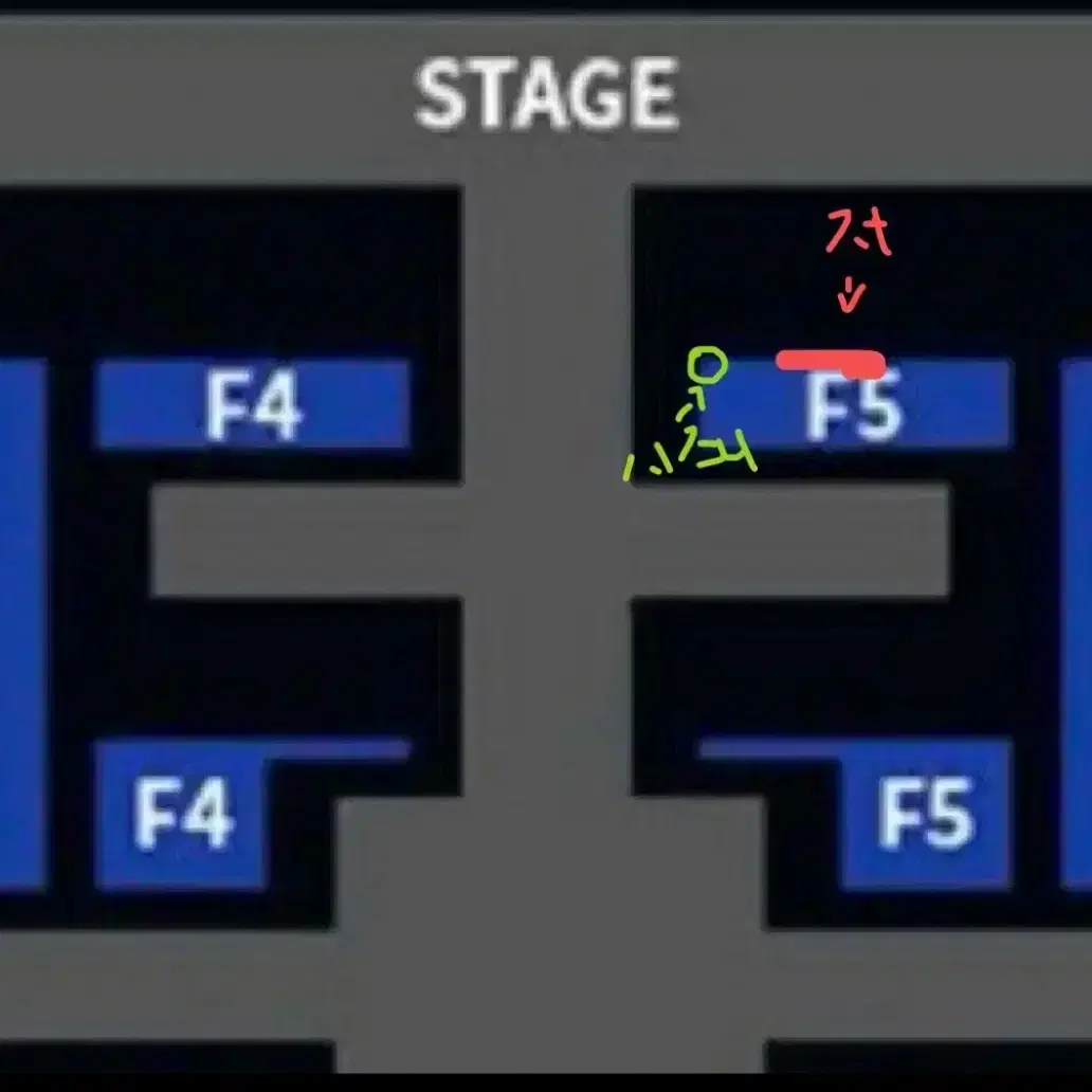 F5>f5통로쪽 엔시티127콘서트 막콘교환양도