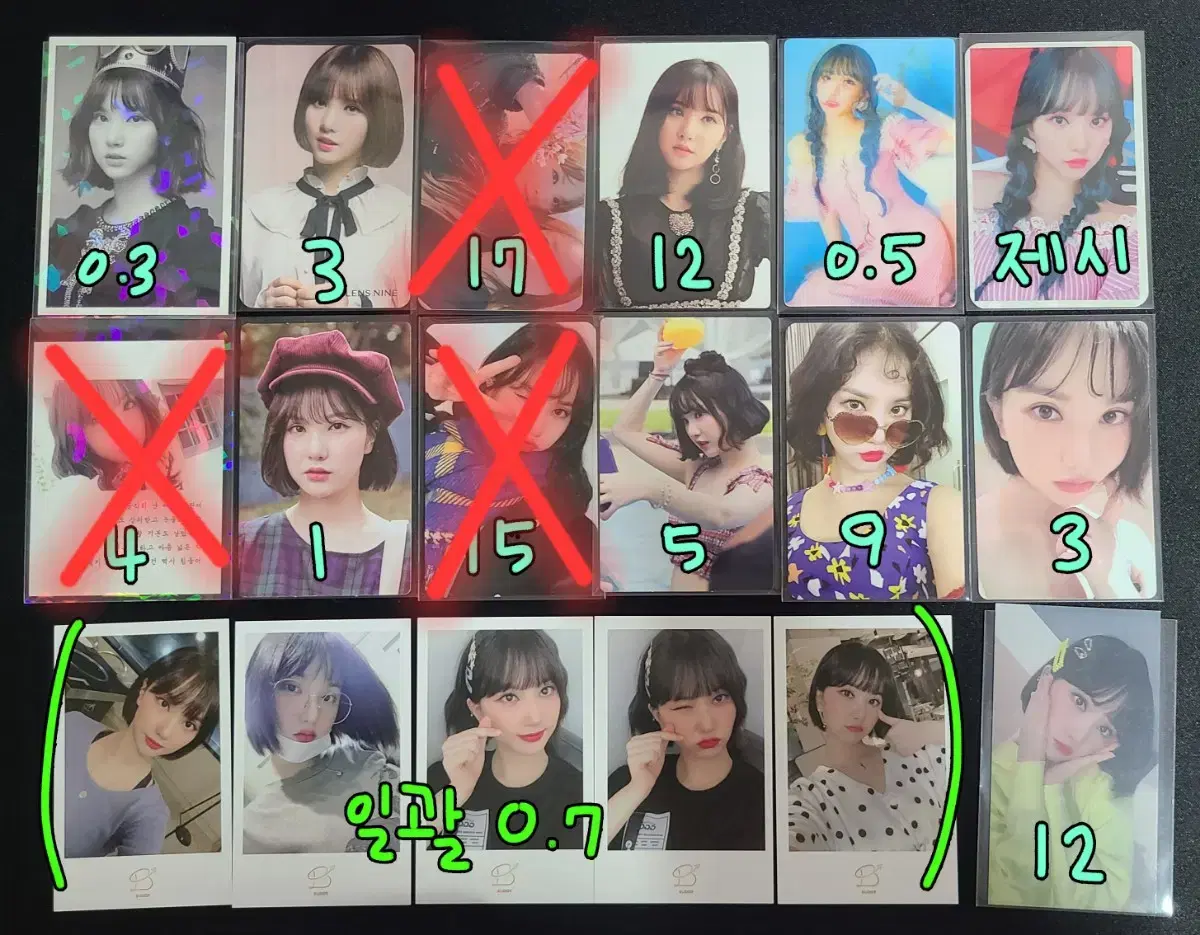 Viviz eunha photocard gfriend eunha photocard eunha Rare Photocards