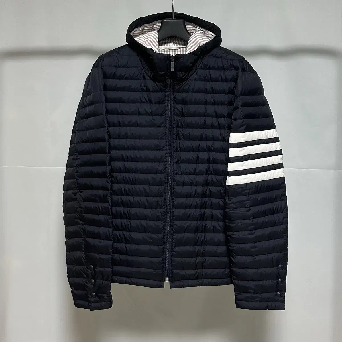 [3/New] Thom Browne Sasanquan Lightweight Padded Jacket Keum