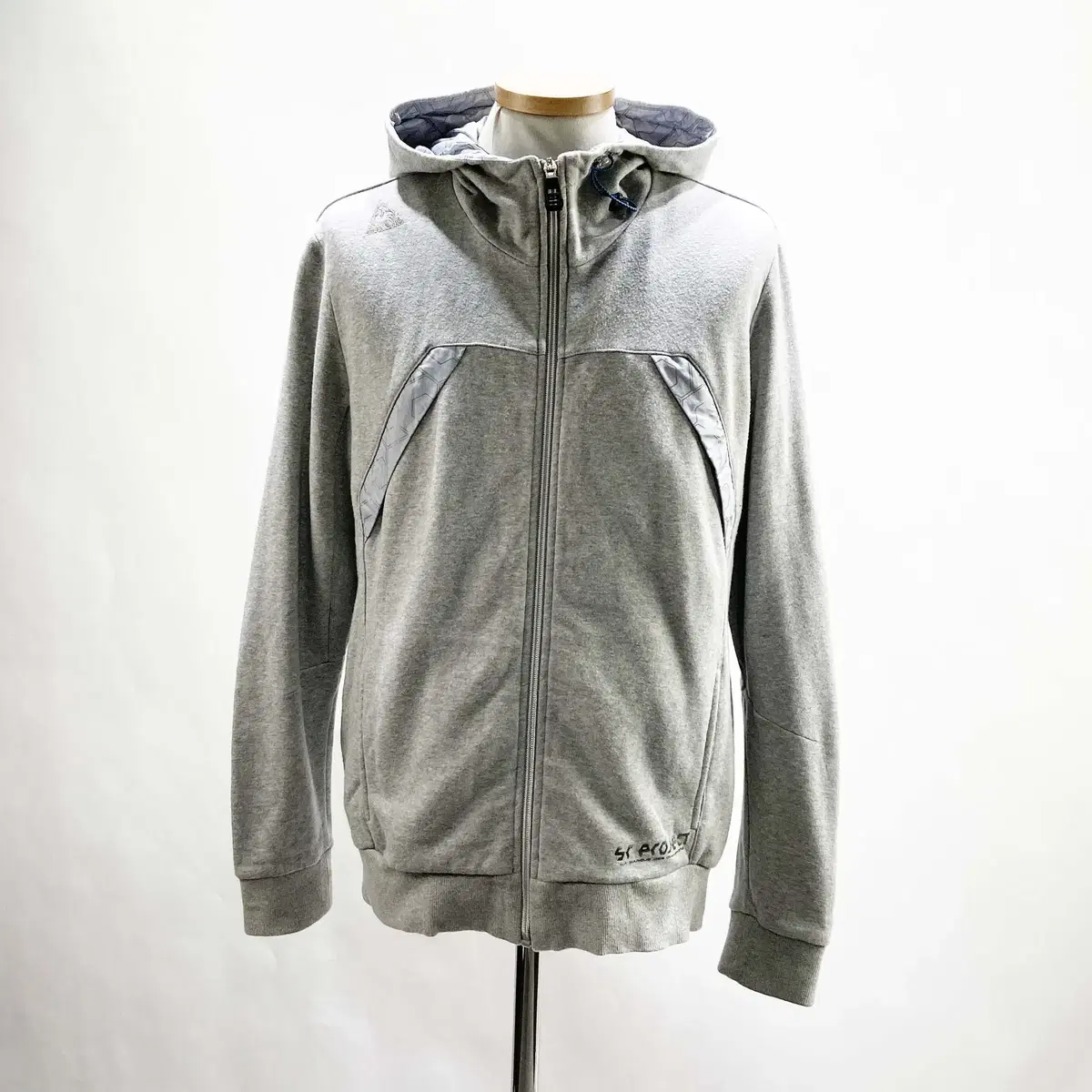 Le Coq Men's Hooded Jacket Gray 95 Jin Sense