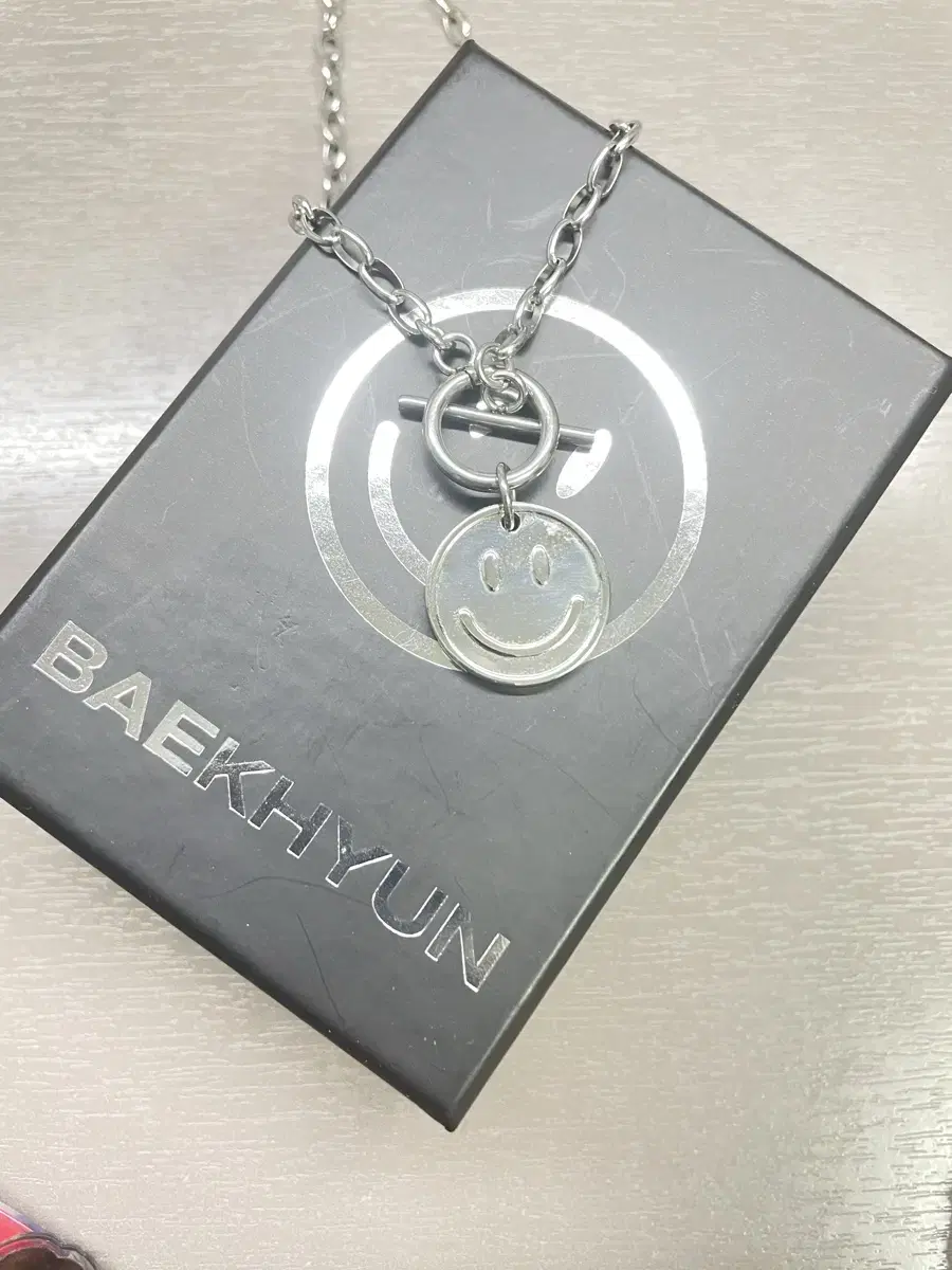 EXO baekhyun cignature Necklace Official Goods