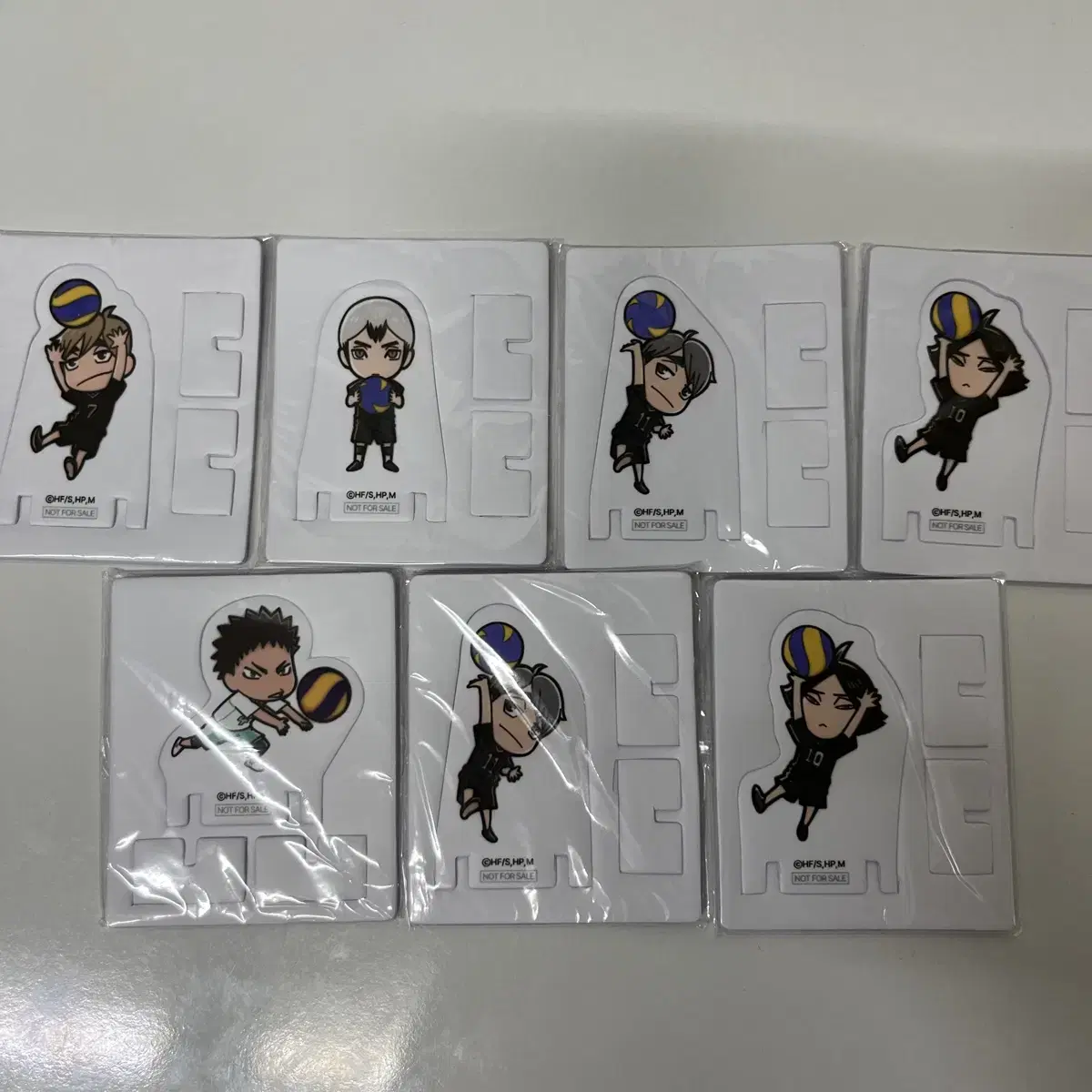 Haikyuu New World pop up pre-order benefit foamboard in bulk