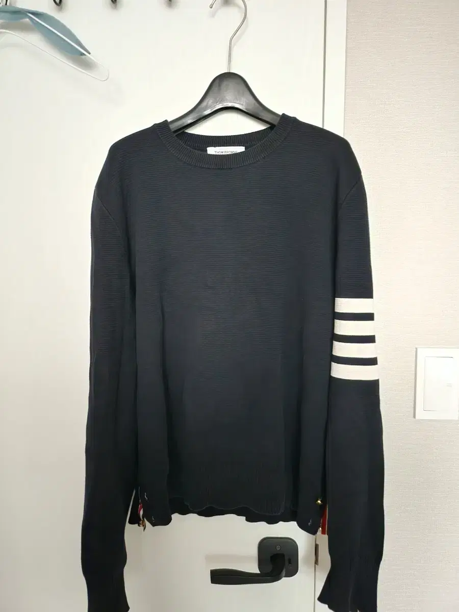 [3] Thom Browne Milano Stitch Keum Knit Navy