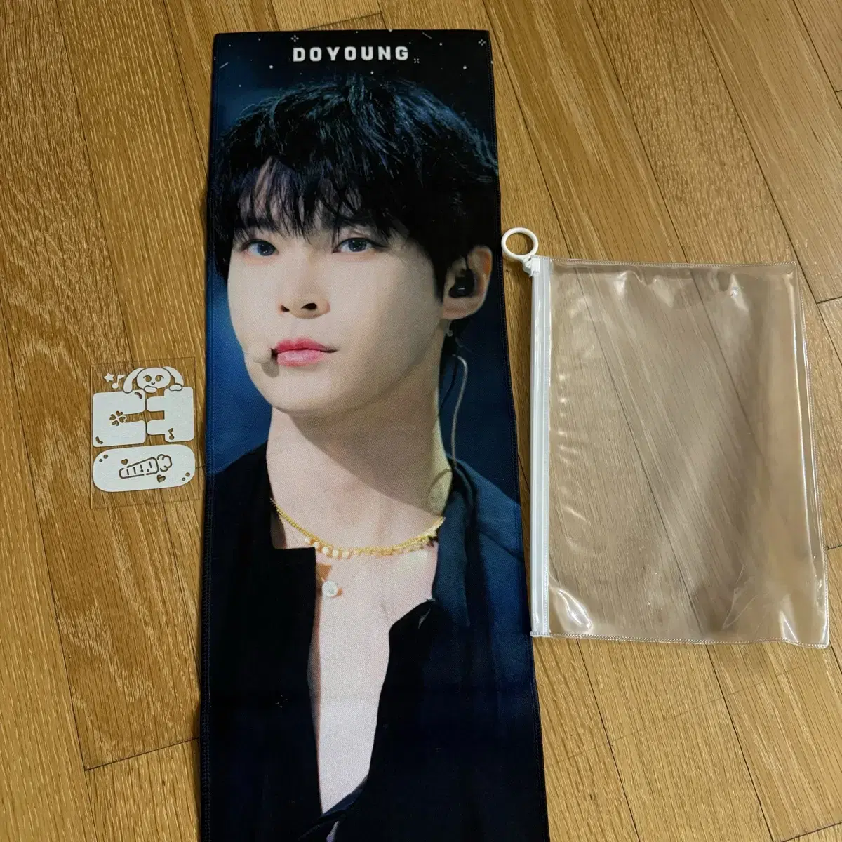 nct 127 doyoung slogan reflective sticker bulk wts chilcon