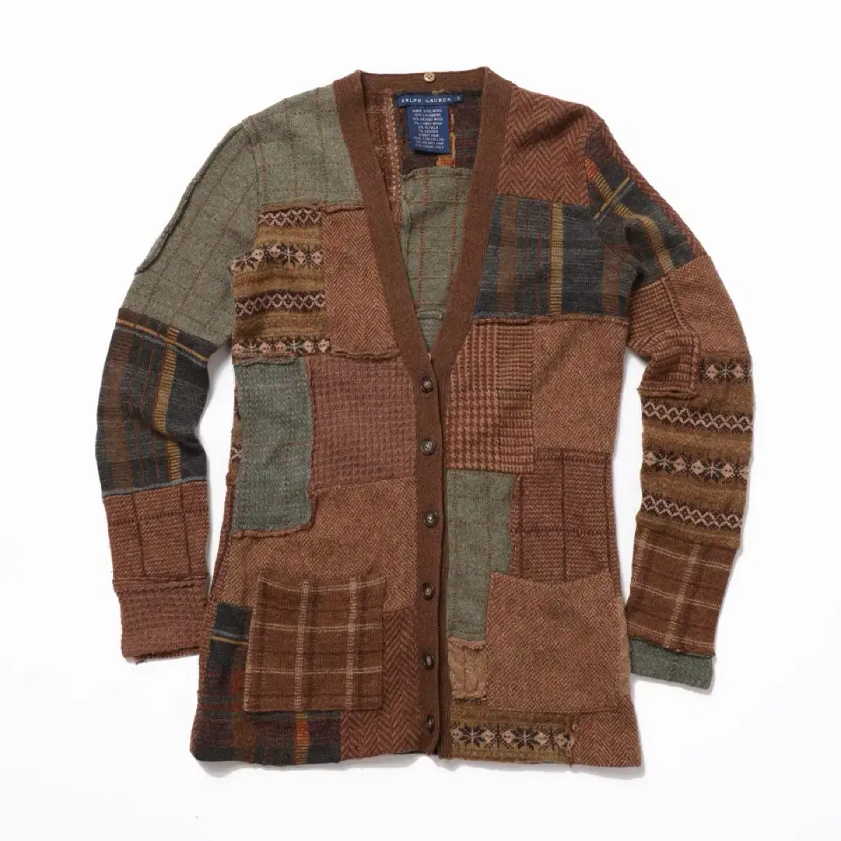 Ralph Lauren Patch Work Cardigan