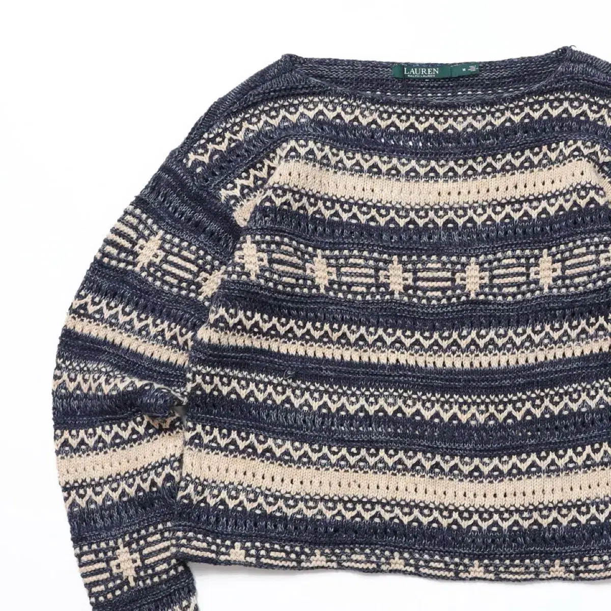 Ralph Lauren Aztec Linen Knit