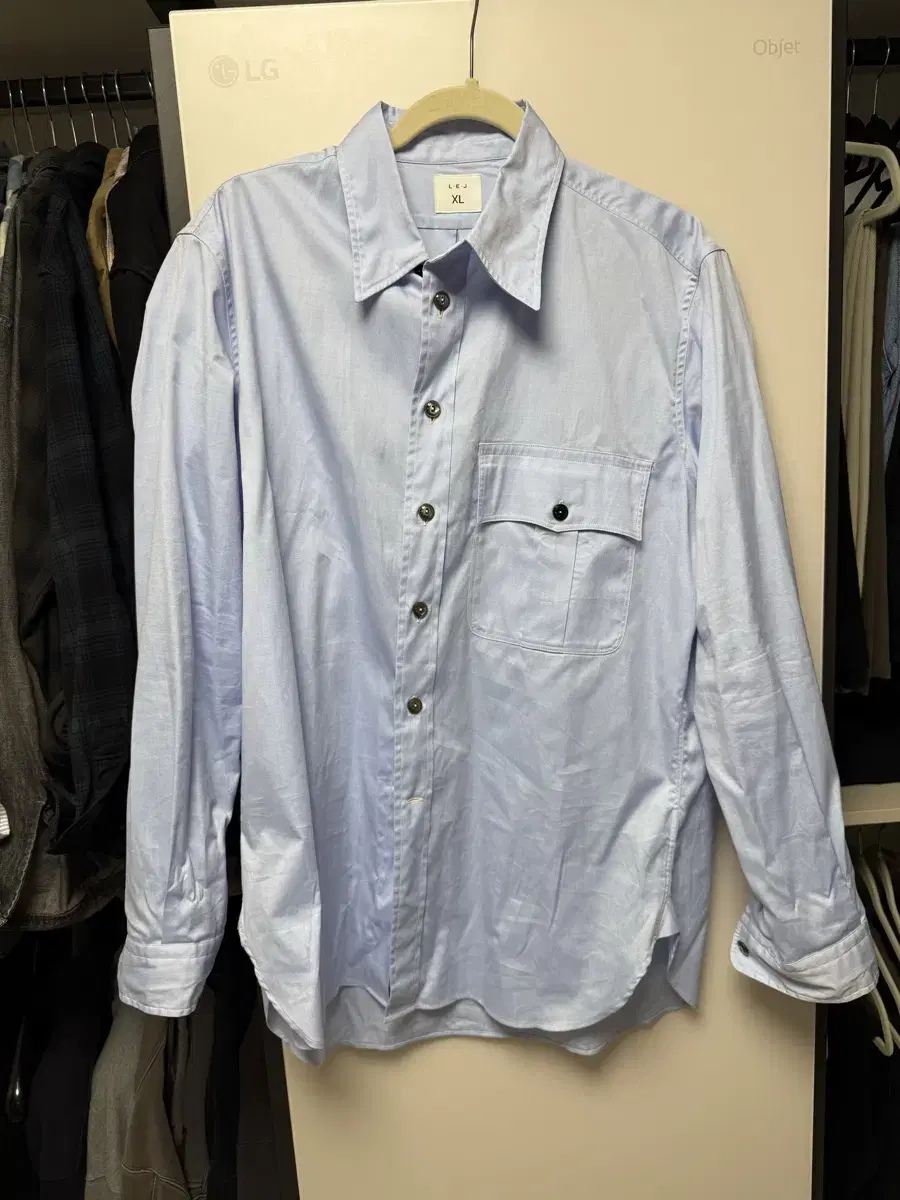 L.e.j/ L.E.J. Office Shirt Bloo/XL