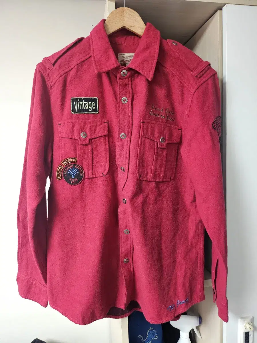 Vintage Red Outerwear