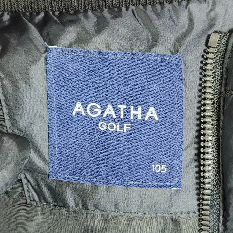 AGATHA GOLF 아가타 골프 후드 롱패딩