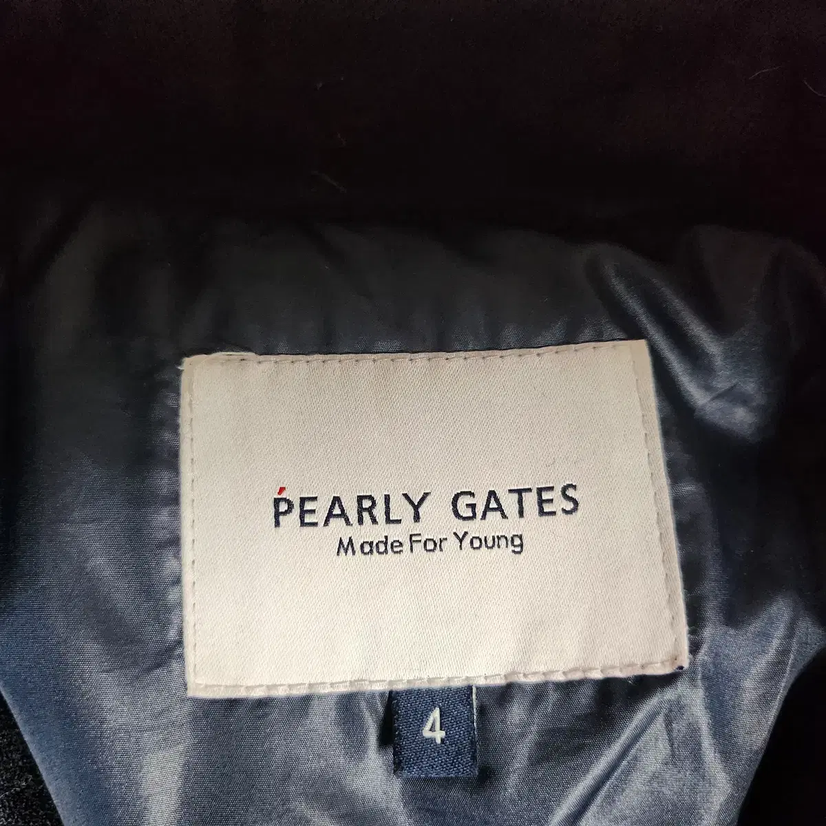 PEARLYGATES  덕다운 패딩 점퍼