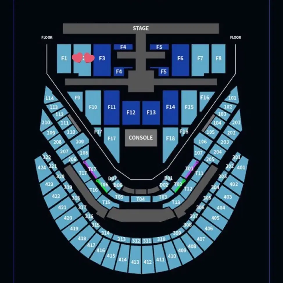 엔시티127 막콘 플로어 티켓 양도