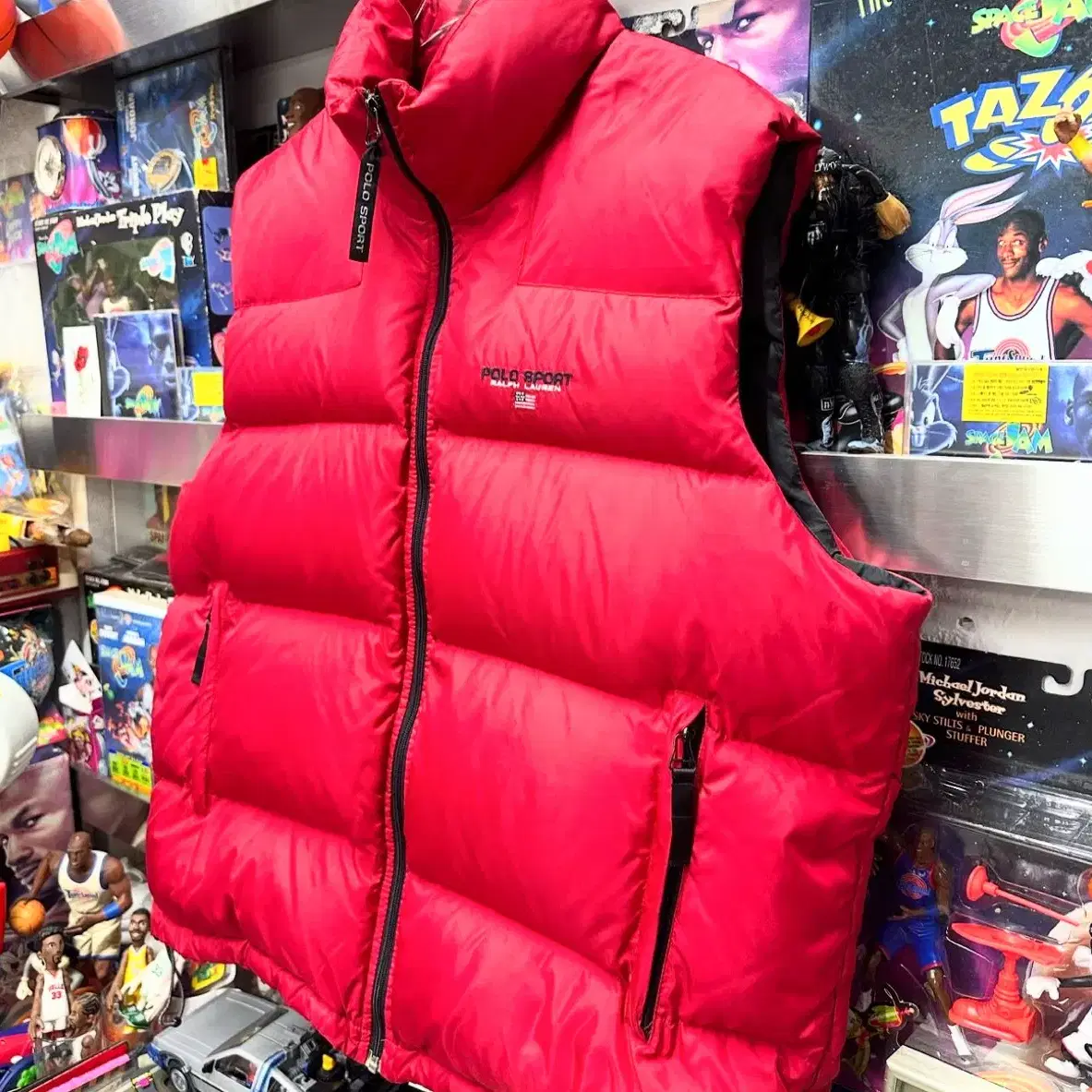 POLO SPORT VTG DOWN VEST 폴로스포츠 패딩조끼