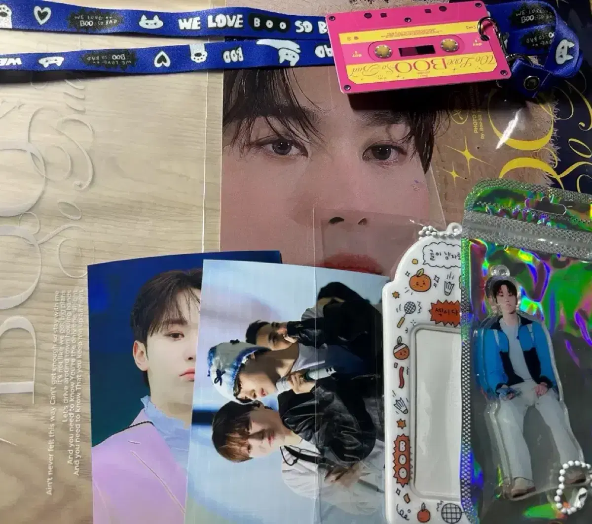 Boo seungkwan wts exhibition goods