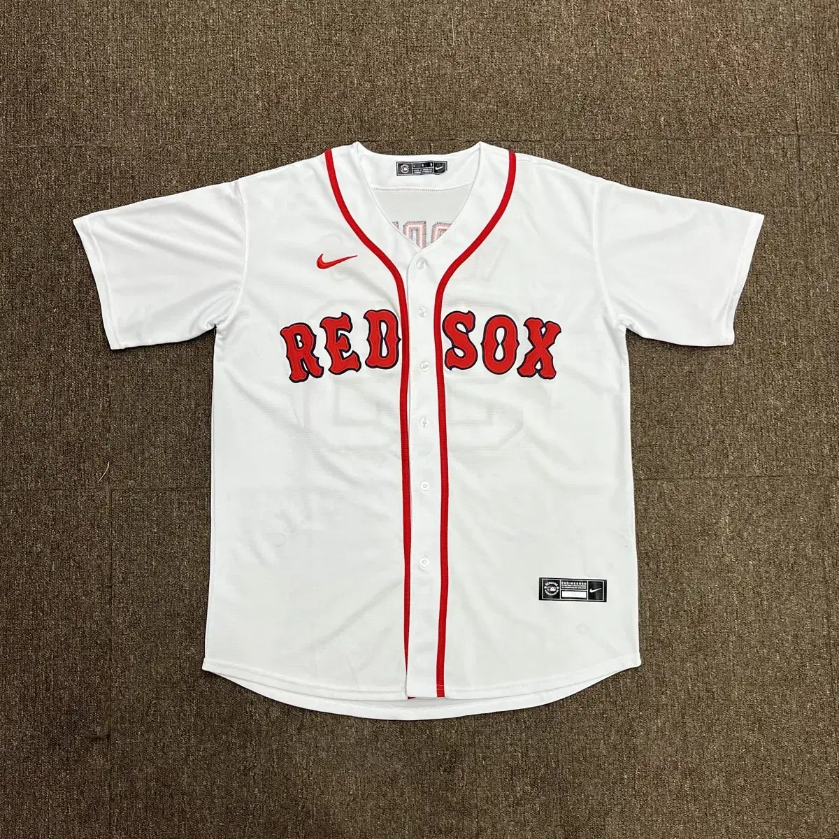 (L) Nike Boston Red Sox Baseball Jersey