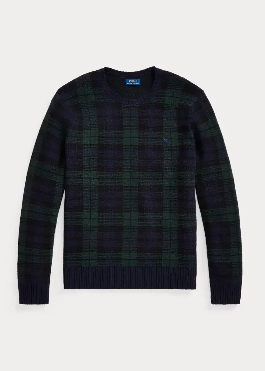 Polo Ralph Lauren Tartan Check Knit Blackwatch