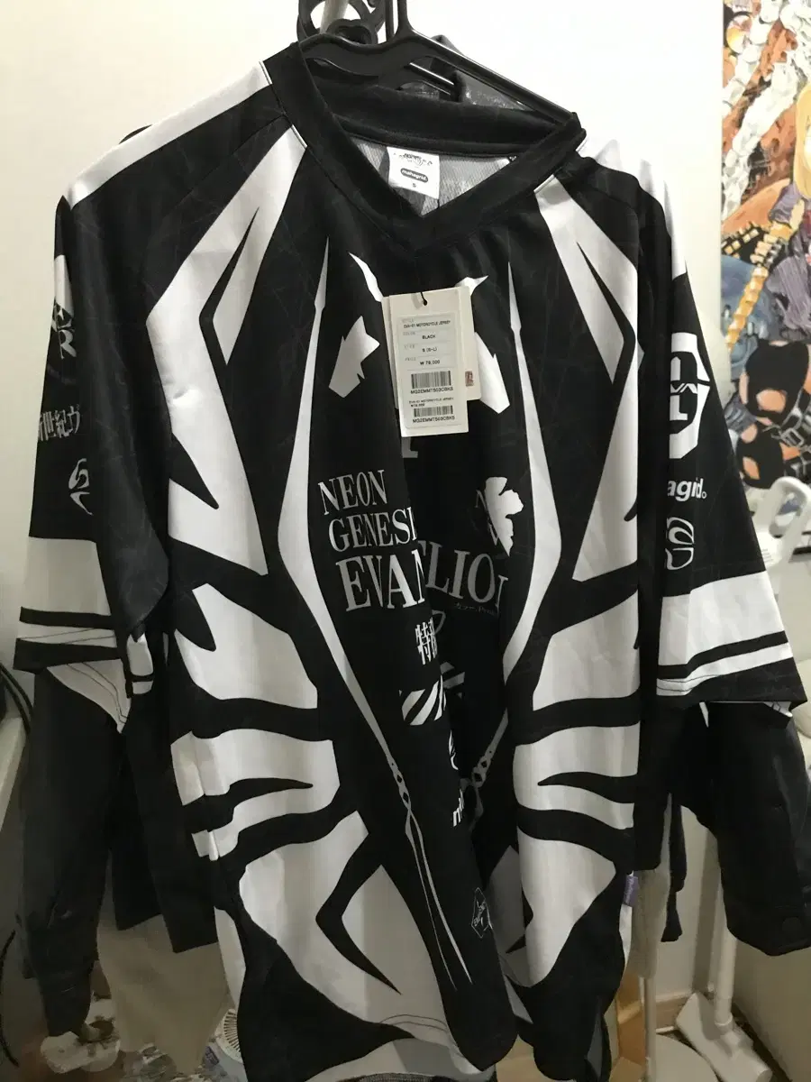 Price Drop) Mahagrid Evangelion Motorcycle Jersey S