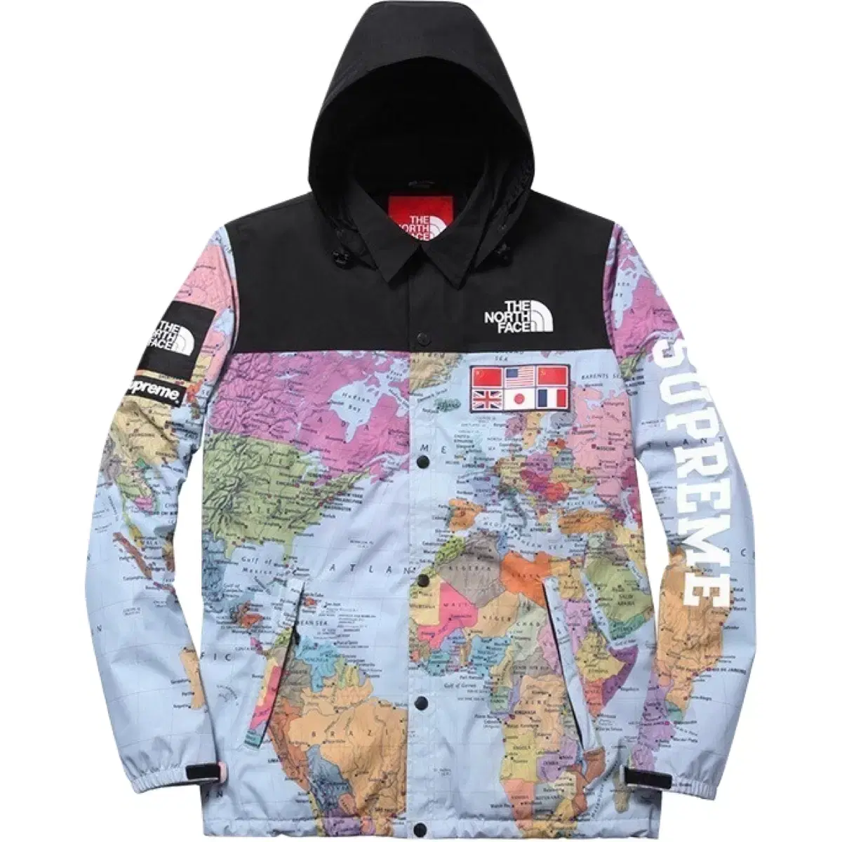 Supreme The North Face SS14 Atlas Expedition Coach Jacket M