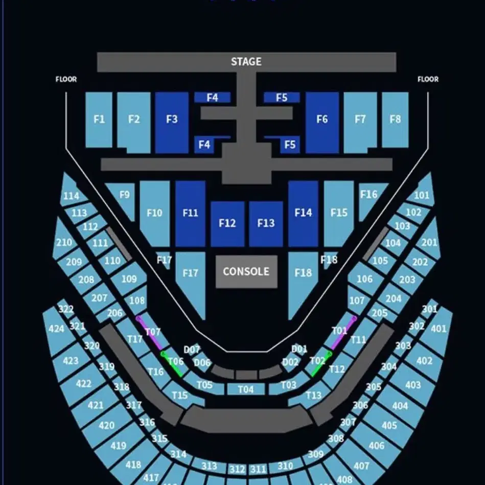 엔시티 127 nct 127 콘서트 막콘 좌석 자리 교환 플로어