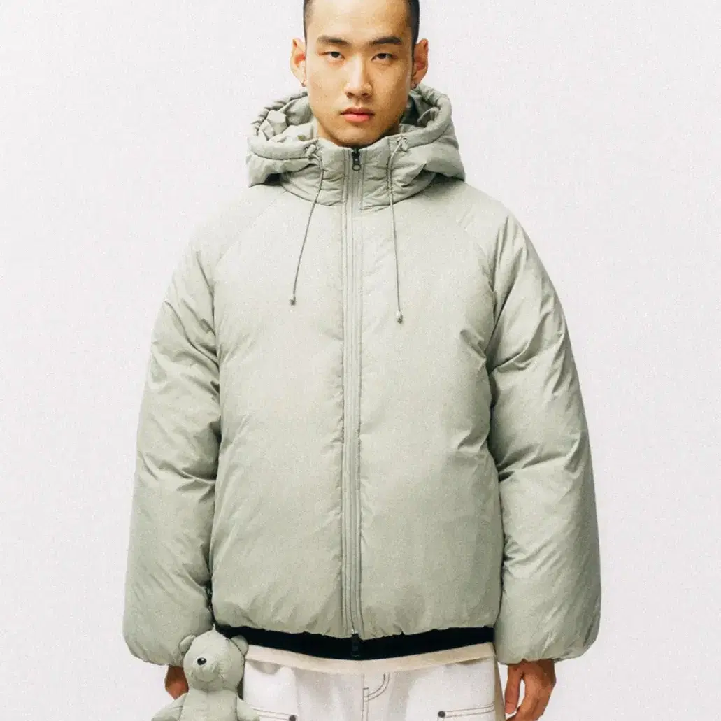 PHYPS BEAR PUFFER JACKET_KHAKI 팔아요