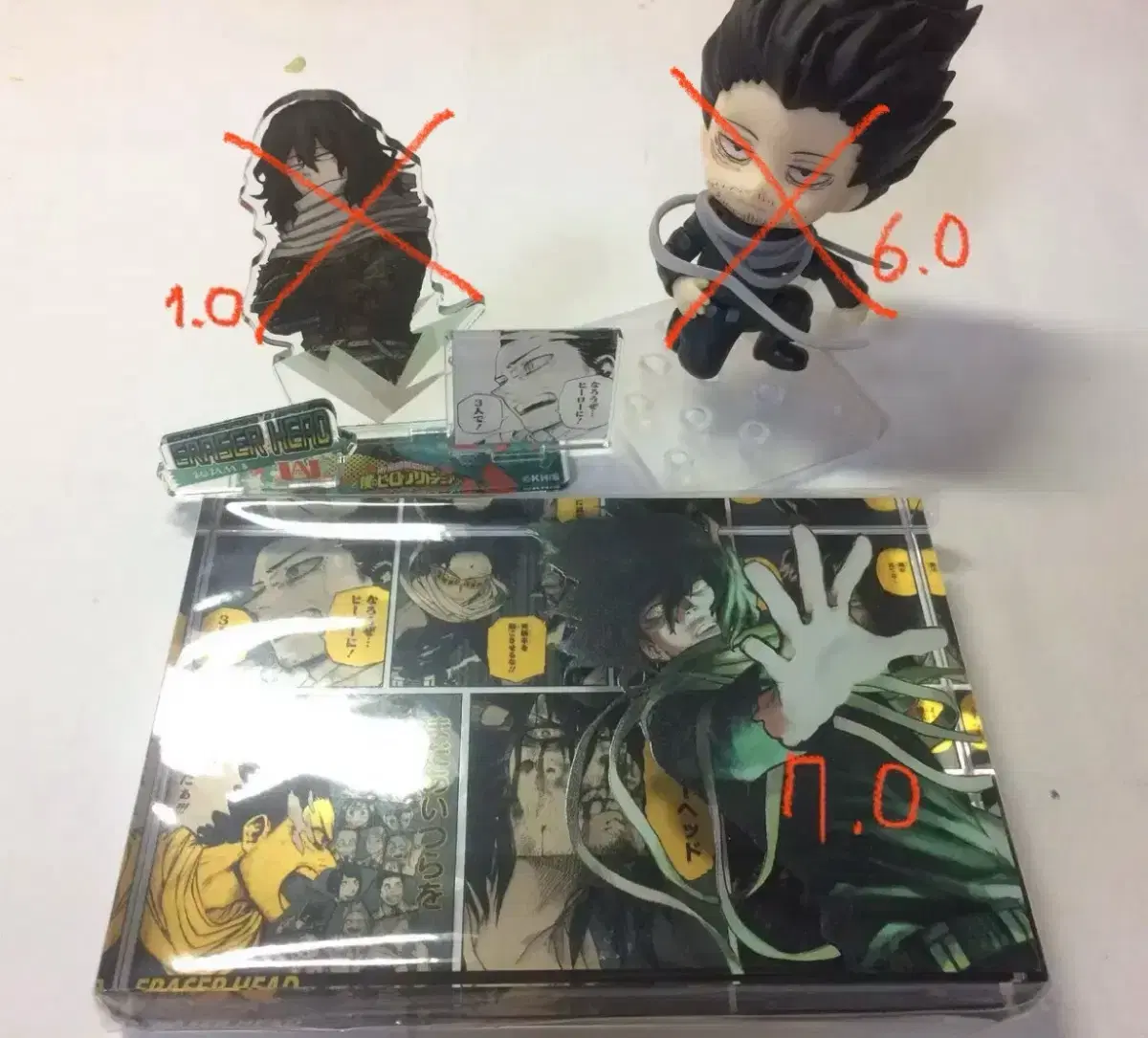 Shota Aizawa Acrylic Blocks