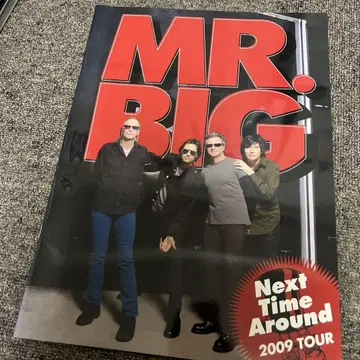 MR.BIG 2009년 투어 팜플렛