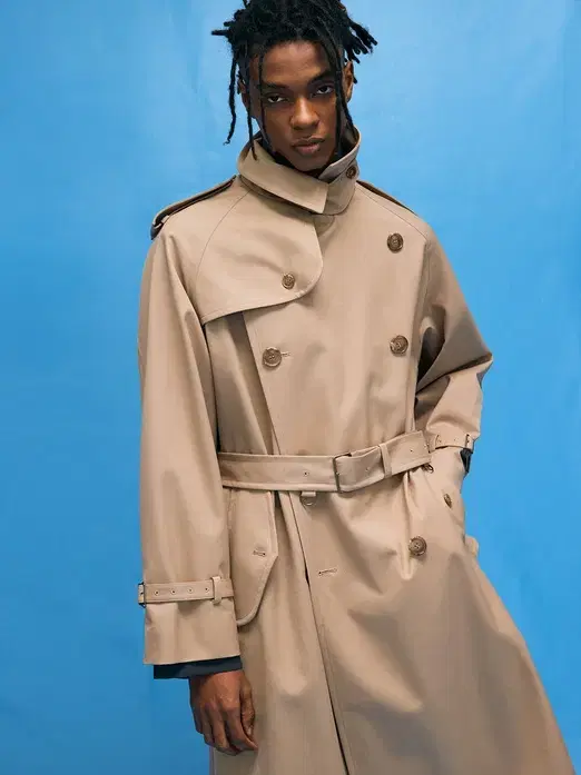 Front Row Man Trench Coat(XL/105) / B-1823