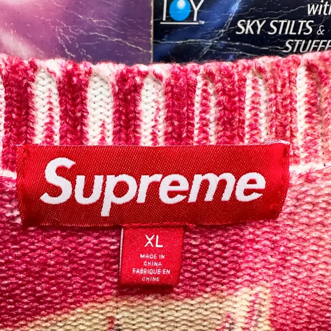 슈프림 Supreme Yo Baby Sweater