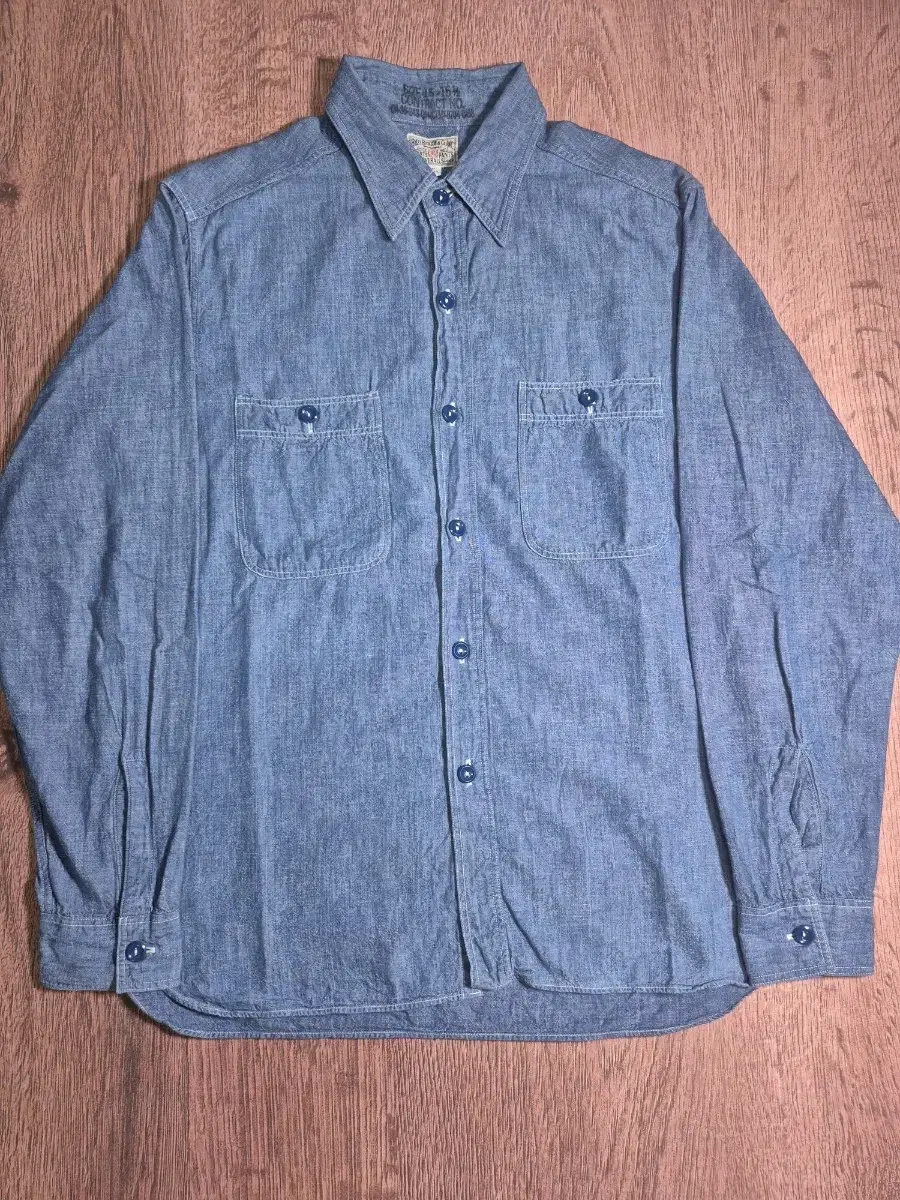 BUZZ RICKSON Chambray work shirt