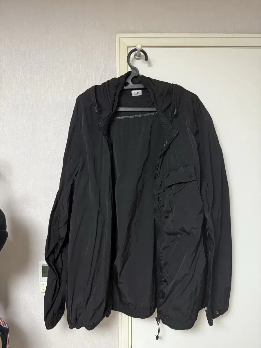 [XXXL] CP Company Garment Dying Goggle Hooded Nylon Jacket