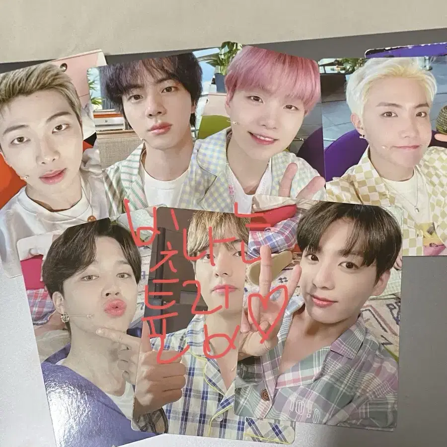 방탄소년단 머치박스 6 미니포카 BTS MERCH BOX 6 PC