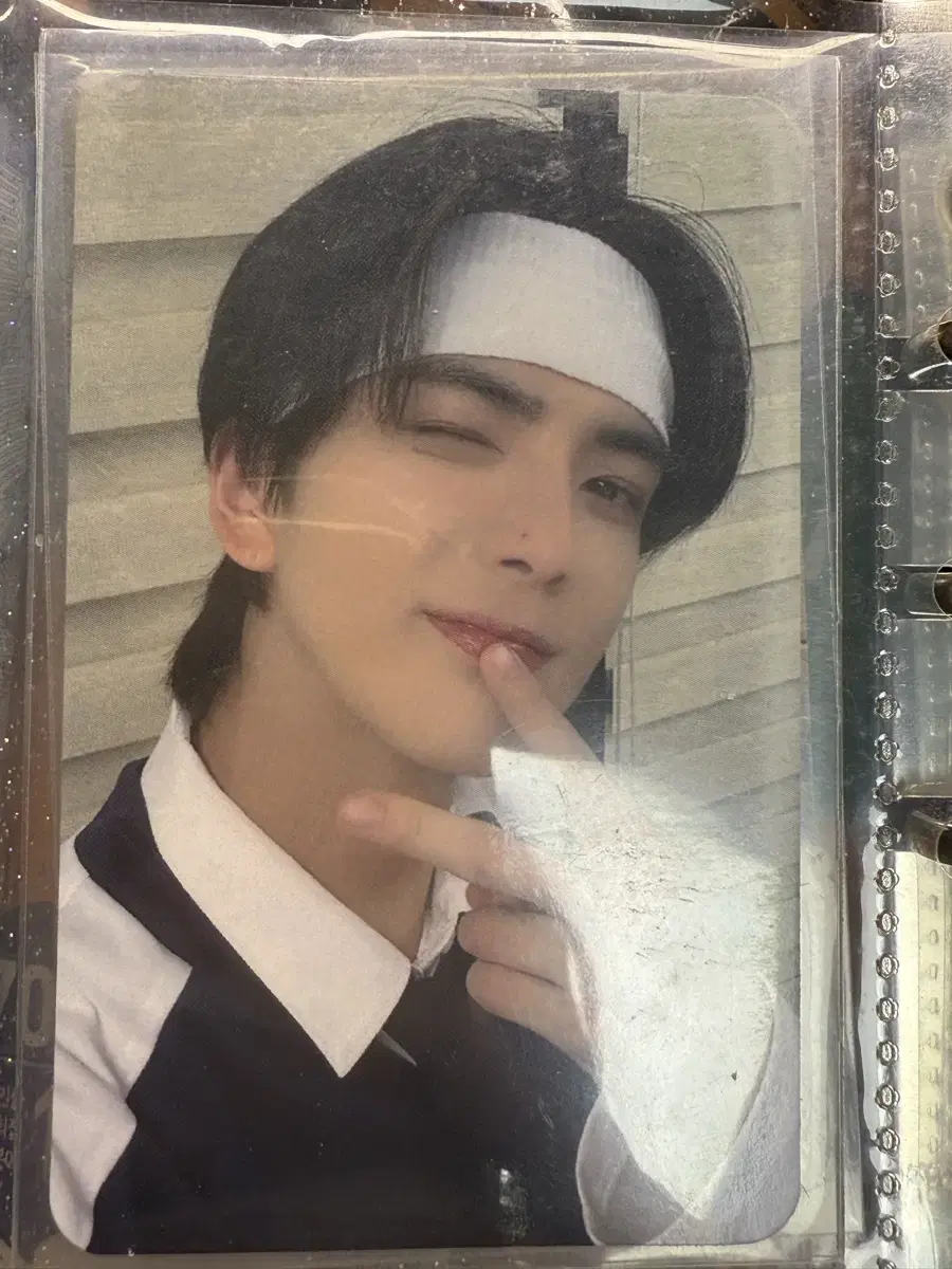 The Boyz younghoon Lip Gloss Volleyball Mini-Record unreleased photocard