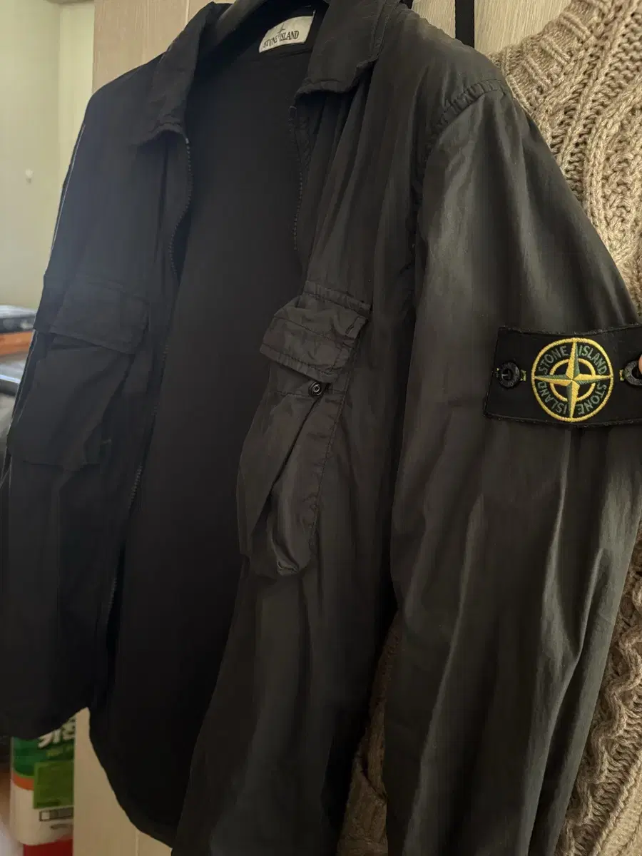 Stone Island Nylon Oversized Jacket Large