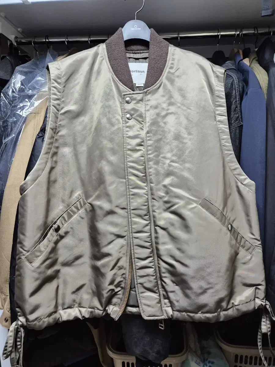 Hollisun Cooper Nylon Vest Olive L