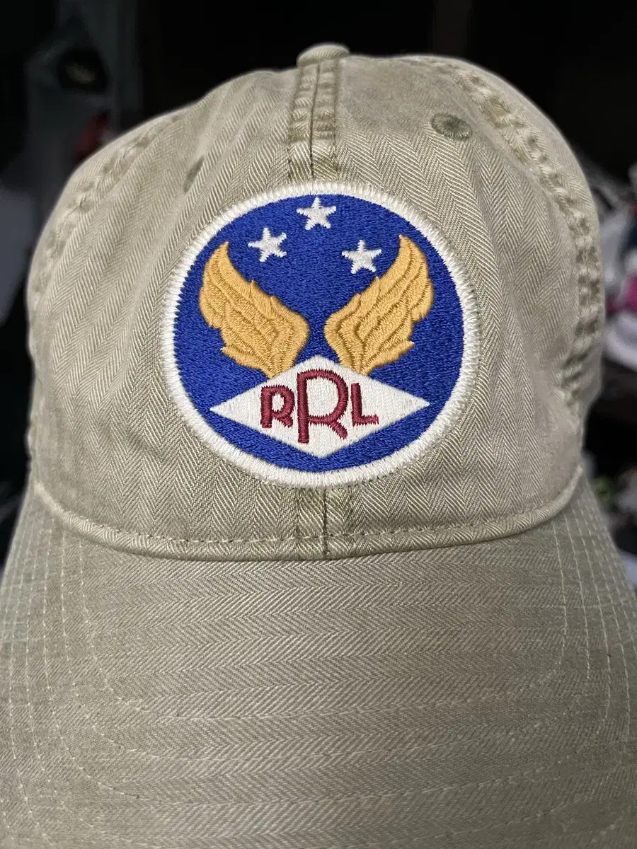 rrl 볼캡 올리브