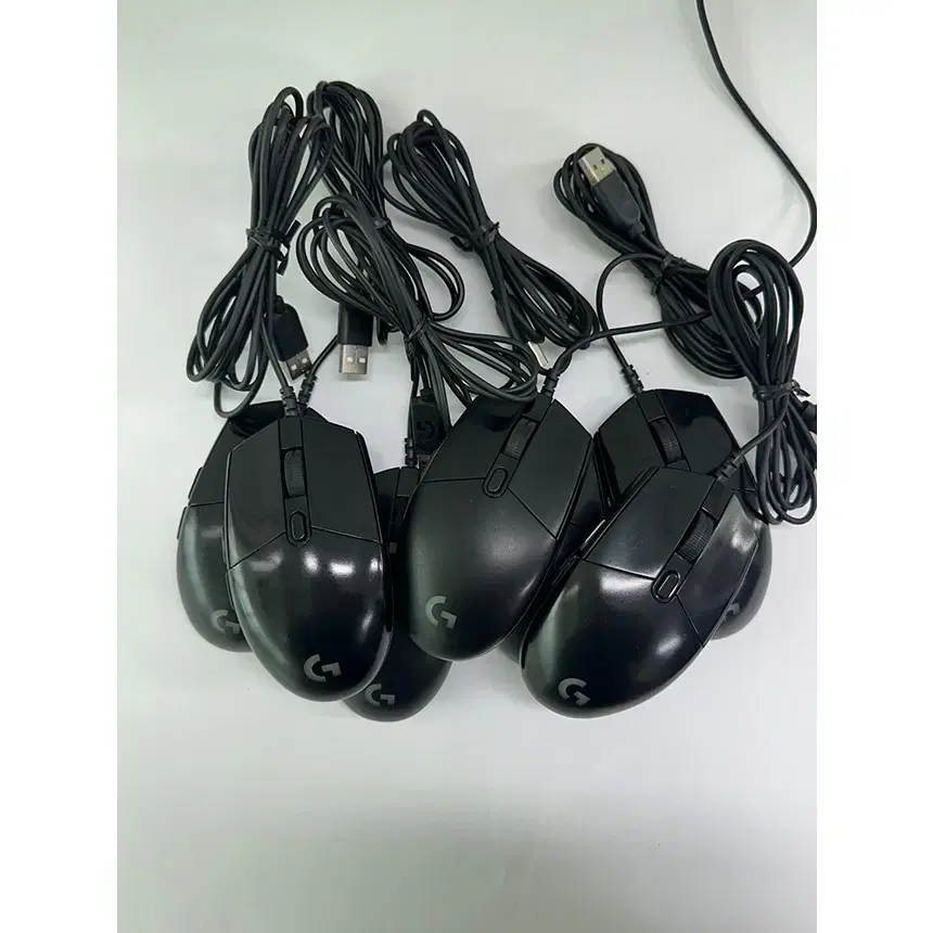 로지텍 G102 중고 게이밍마우스 ligitech LED 중고 유선마우스