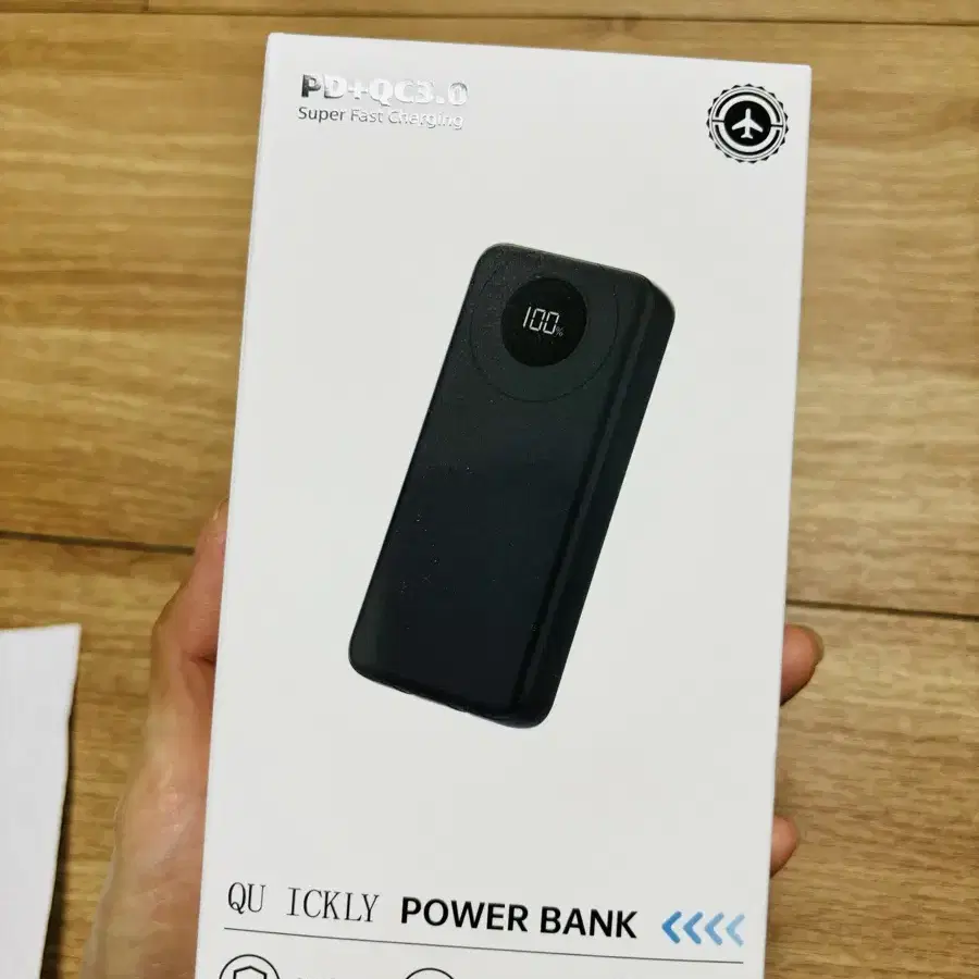 대용량 고속충전 보조배터리 30000mAh (새상품)