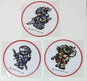 전사 용기사 닌자 코스터 스퀘어에닉스 카페 FF14 2017