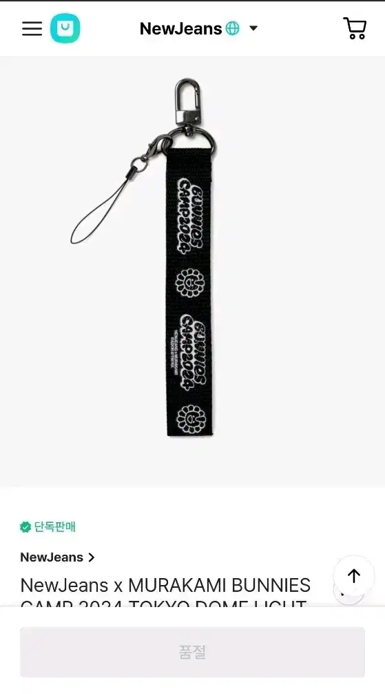 2024 new jeans Tokyo Dome Light Stick Strap