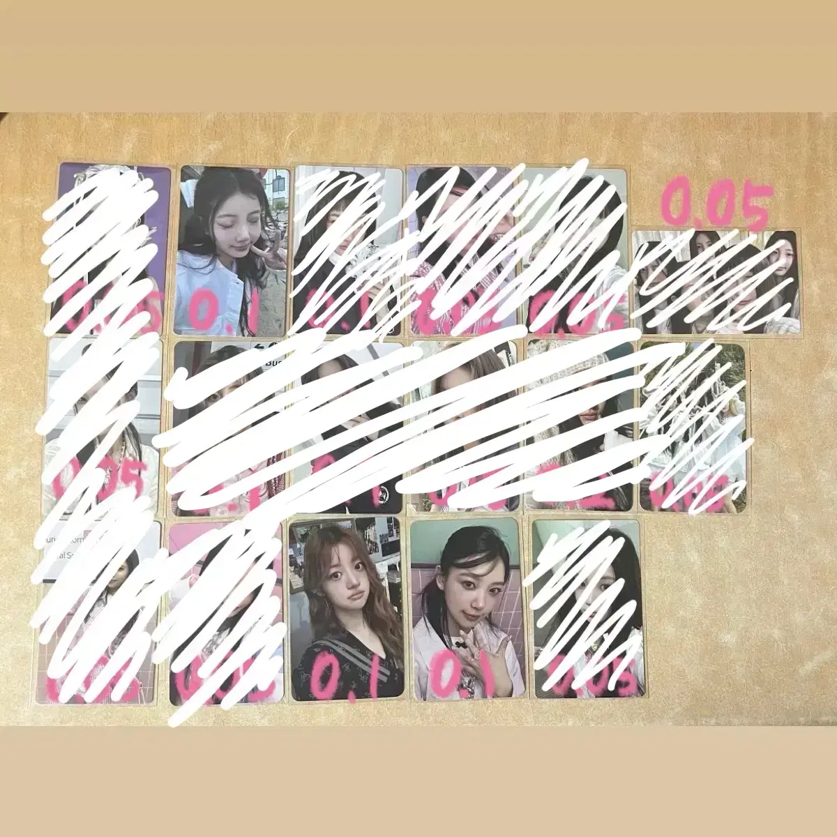 Aileet yoona Min Moka Wonhee Iroha Collective Unit photocard wts ld Alpo