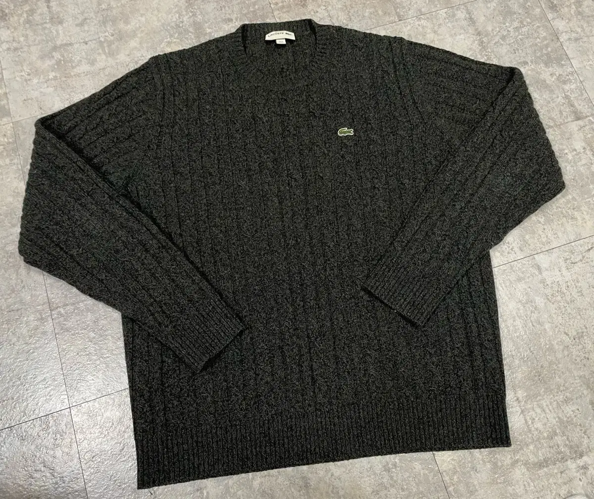 105 Lacoste Quavégie Knit Charcoal