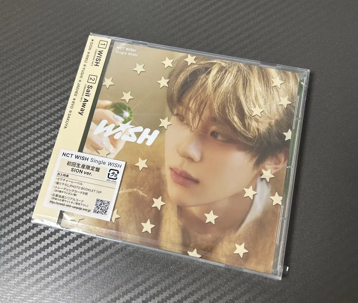 미개봉 시온 위시 일본초회한정반 CD NCT WISH 엔시티위시