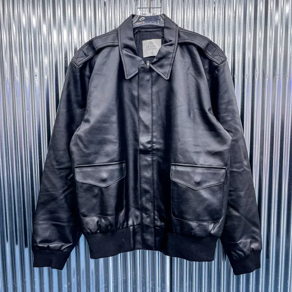 [New] Noir Standard Leather Jacket (Domestic L) CE642