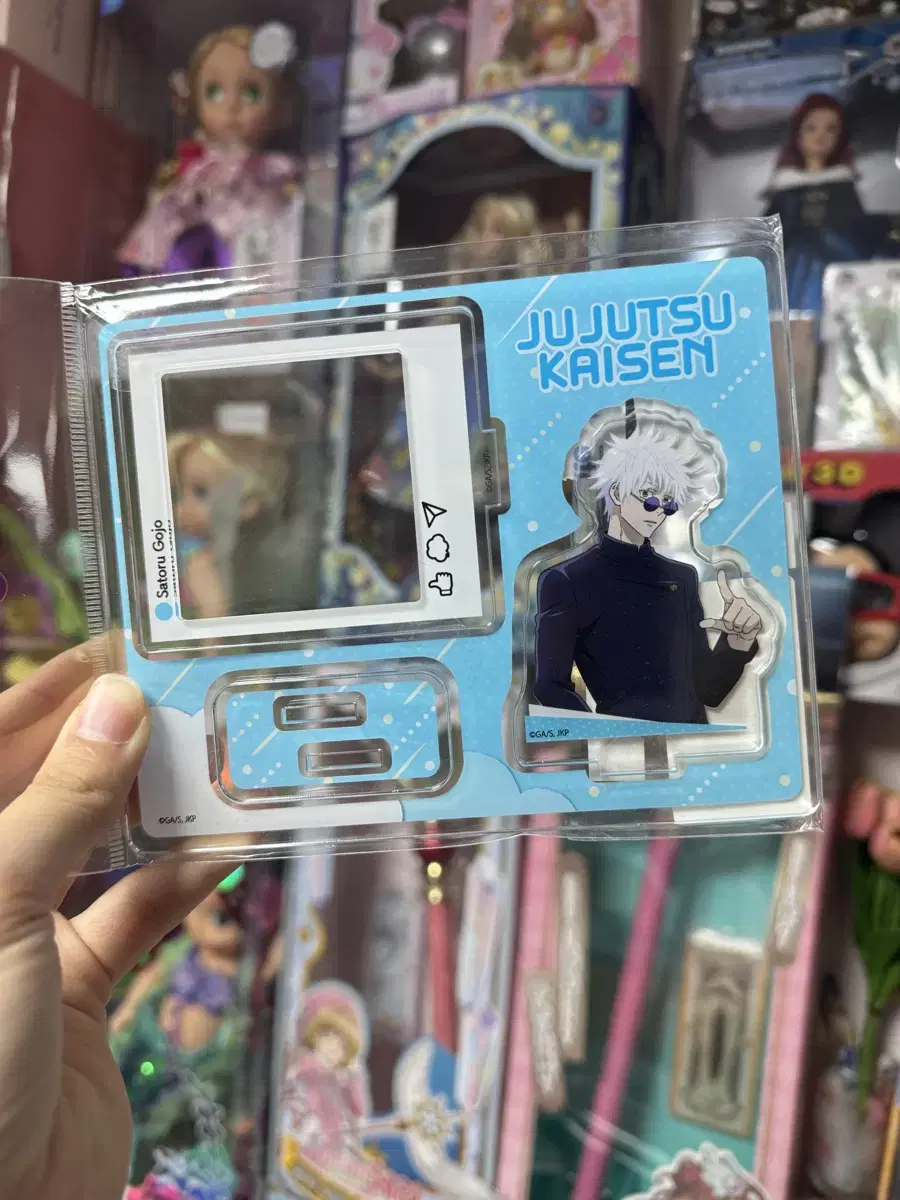 Animate Zuu Spinning Gojo Satoru acrylic stand unsealed